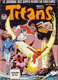 Titans - Album N°44 (du n°130 au n°132) (éd. 1990)