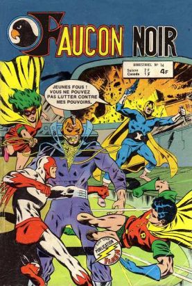 Faucon Noir (Arédit - Publication Flash) tome 14 - Jeunes titans - Captain Calamity (éd. 1979)
