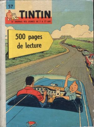 (Recueil) Tintin (Album du journal - Édition française) tome 57 - Tintin album du journal (éd. 1963)