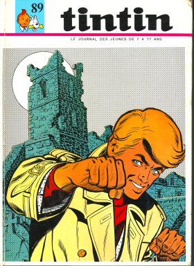 (Recueil) Tintin (Album du journal - Édition française) tome 89 - Tintin album du journal (éd. 1972)