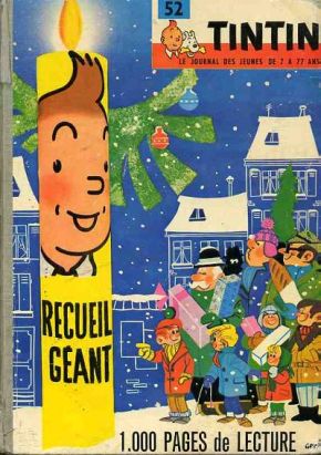 (Recueil) Tintin (Album du journal - Édition française) tome 52 - Tintin album du journal (éd. 1962)