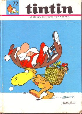 (Recueil) Tintin (Album du journal - Édition française) tome 72 - Tintin album du journal (n°960 à 977) (éd. 1967)