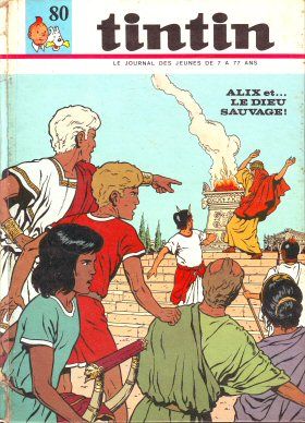 (Recueil) Tintin (Album du journal - Édition française) tome 80 - Tintin album du journal (éd. 1969)