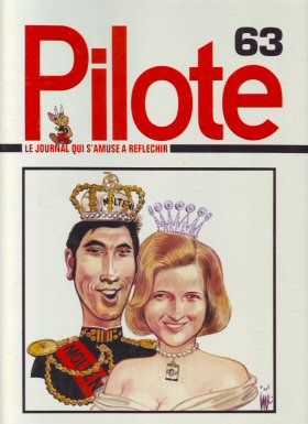 (Recueil) Pilote (Album du journal - Édition française cartonnée) tome 63 - Reliure n°63 (éd. 1973) (Recueil) Pilote (Album du journal - Édition française cartonnée) tome 63 - Reliure n°63 (éd. 1973)