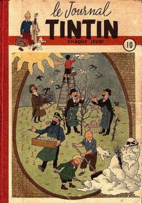 (Recueil) Tintin (Album du journal - Édition française) tome 10 - Tintin album du journal (éd. )