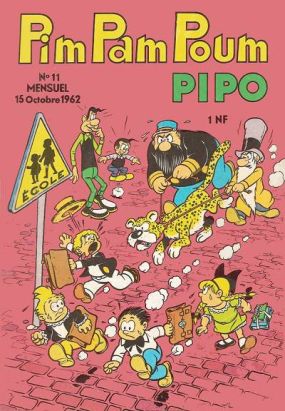 Pim Pam Poum (Pipo - Mensuel) tome 11 - Mensuel n°011 (éd. 1962)