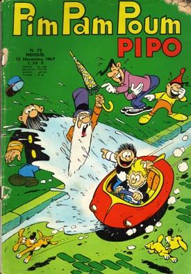 Pim Pam Poum (Pipo - Mensuel) tome 72 - Mensuel n°072 (éd. 1967)