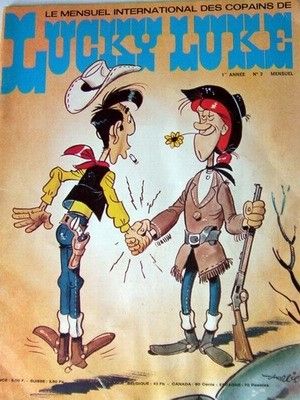 Lucky Luke - Mensuel international des copains numéro 3 Lucky Luke - Mensuel international des copains numéro 3