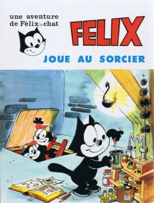 Félix joue au sorcier