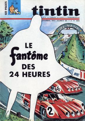 Revue Le journal de Tintin (éd. Belge) tome 20 -  Le fantôme des 24 Heures