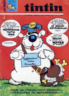 Revue Le journal de Tintin (éd. Belge) tome 21