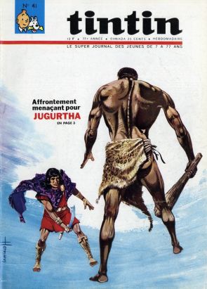 Revue Le journal de Tintin (éd. Belge) tome 41 - Affrontement menaçant pour Jugurtha