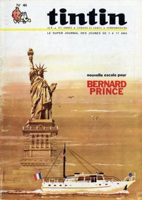Revue Le journal de Tintin (éd. Belge) tome 44 - Nouvelle escale pour Bernard Prince