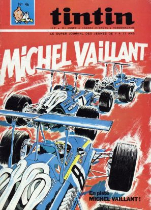 Revue Le journal de Tintin (éd. Belge) tome 46 - En piste Michel Vaillant ! Revue Le journal de Tintin (éd. Belge) tome 46 - En piste Michel Vaillant !