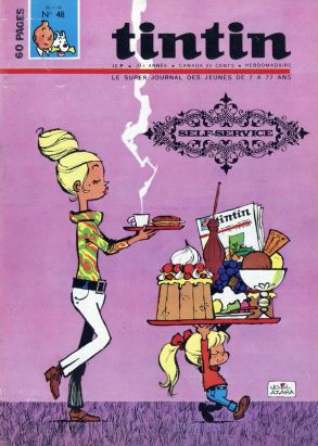 Revue Le journal de Tintin (éd. Belge) tome 48 - Self-service Revue Le journal de Tintin (éd. Belge) tome 48 - Self-service