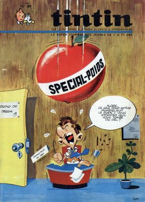 Revue Le journal de Tintin (éd. Belge) tome 49 - Spécial-poids Revue Le journal de Tintin (éd. Belge) tome 49 - Spécial-poids