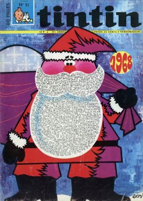 Revue Le journal de Tintin (éd. Belge) tome 51 - Tintin Noël 1968 Revue Le journal de Tintin (éd. Belge) tome 51 - Tintin Noël 1968