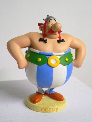Obélix et Idéfix - Atlas/ Plastoy collection 2000