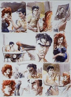 Planche originale Block 109 ; couleurs 3