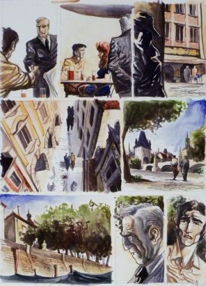 Planche originale Block 109 ; couleurs 2
