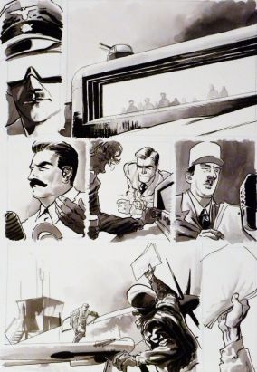 Planche originale Block 109 ; Etoile Rouge