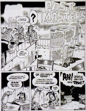 Planche originale Cosmik Roger ; Past Masters