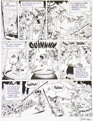 Planche originale Cosmik Roger ; Ouinnnn