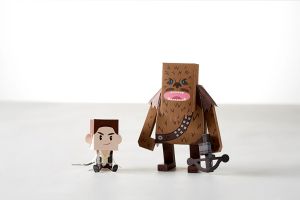 Paper Toys Momot : Chewbacca (M) Paper Toys Momot : Chewbacca (M)