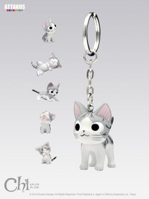 Chi Set de 6 porte-clefs