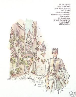 Affiche Corto calle las flores cordoba (30x40)
