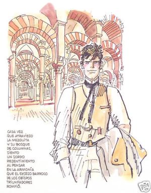 Affiche Corto la mezquita cordoba (30x40)