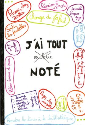 J'ai tout noté - Carnet de note