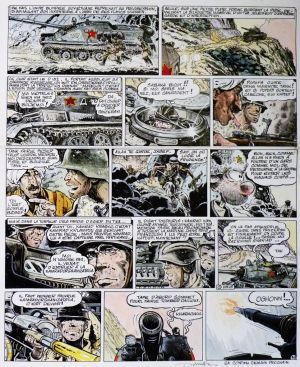 Planche originale Le Goulag ; p°39 ; Les Rois du Pétrole