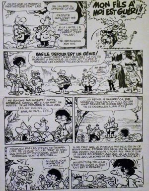 Planche originale Achille Talon ; p°39