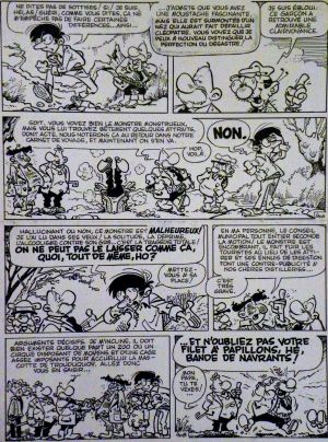 Planche originale Achille Talon ; p°40