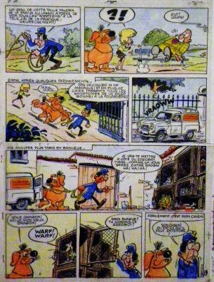 Planche originale Les As ; p°37