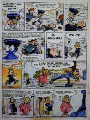 Planche originale Les As ; p°36