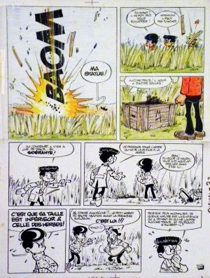 Planche originale Les As ; p°72