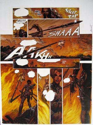 Planche originale YIU ; p°192