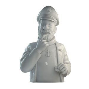 Buste porcelaine - Haddock (Brillant)