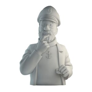 Buste porcelaine - Haddock (Mat)