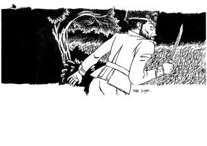 Illustration à l'encre "Général" Illustration à l'encre "Général"