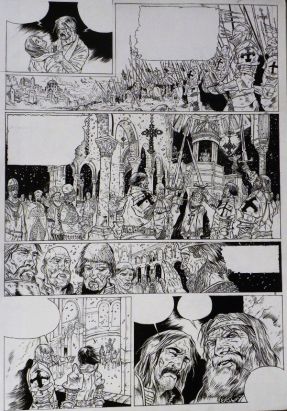 Planche originale Le Rêve de Jérusalem tome 2 - p°5