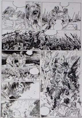 Planche originale Le Rêve de Jérusalem tome 2 - p°47
