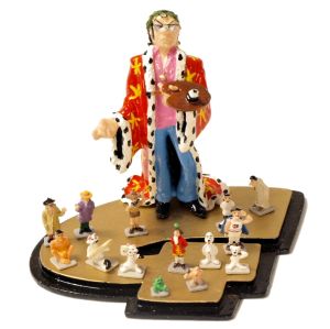 Gotlib en tenue d'empereur (signé)