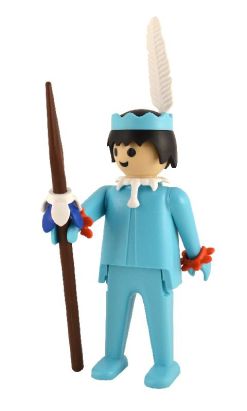 Playmobil - L'indien bleu