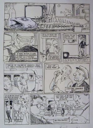Planche originale Les Petits Ruisseaux ; p°42