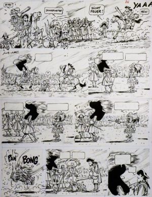 Planche originale Cour Royal ; p°36