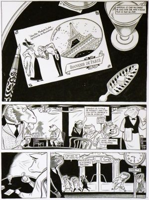 Planche originale Hélas ; p°9