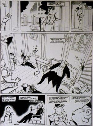 Planche originale Hélas ; p°47